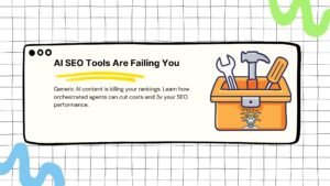 The AI SEO Trap: Why Standalone Tools Are Killing Your Rankings & How AI Agents Drive 300% Faster Growth