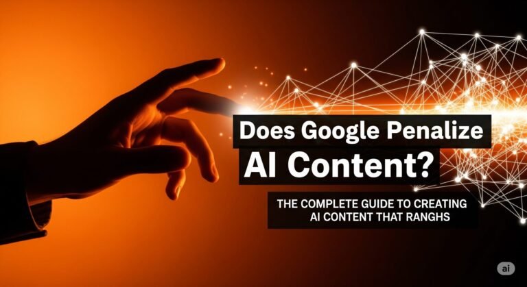 Does google penalize Ai Content