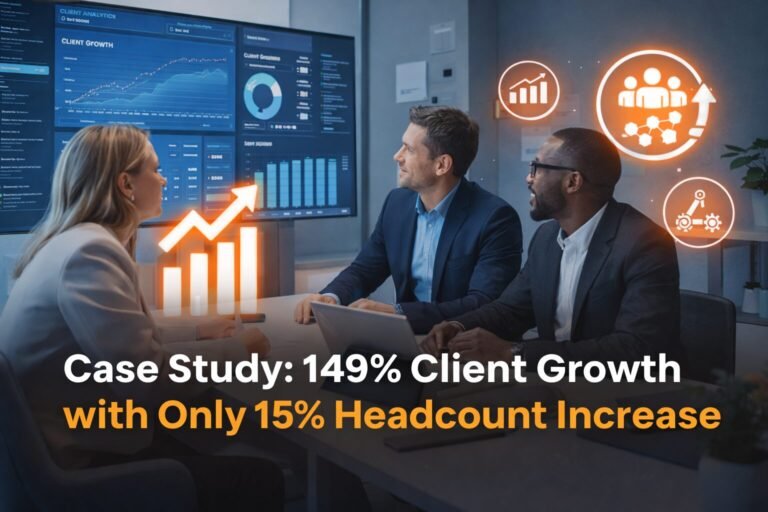 Digital marketing agency scaling clients using AI workforce automation