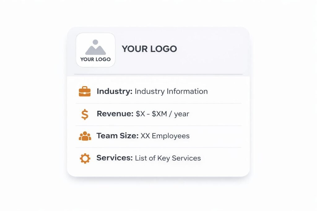 Company profile card for The 7th Sense Communication