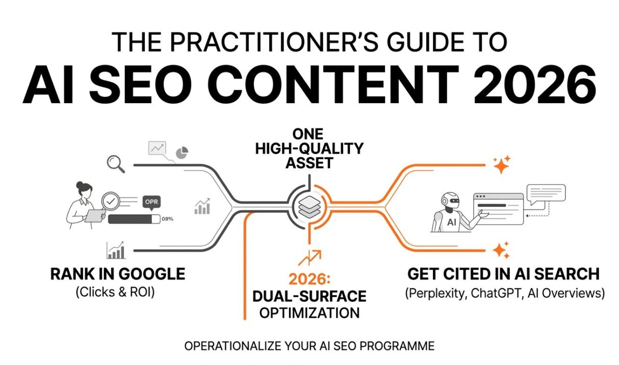 AI SEO Content in 2026: The Practitioner’s Guide to Content That Ranks and Gets Cited