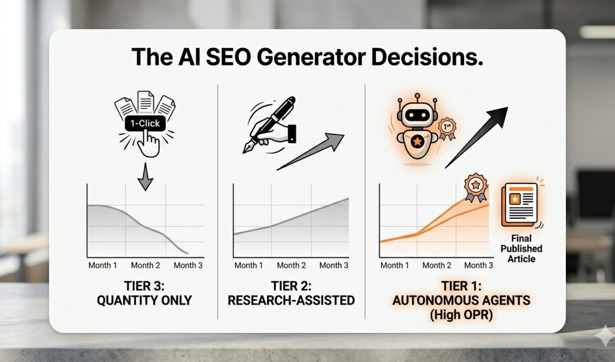 The 7 Best AI SEO Article Generators in 2026: Ranked by Output Quality, Not Feature Lists