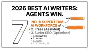 The 7 Best AI SEO Blog Writers in 2026: Tested, Scored, and Ranked by What Actually Works