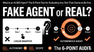 What Is an AI SEO Agent? The 6-Point Test for Evaluating Any Tool That Claims to Be One