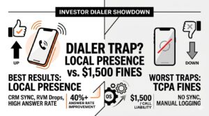 Best Real Estate Dialers for Investors: Local Presence, CRM Sync and Ringless Voicemail Compared (2026)